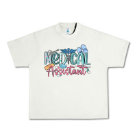 Pistachio medical assistant nurse Urban Heavy Tee - MaliasSmallBusiness