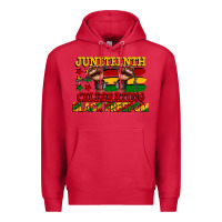 Cardinal juneteenth celebrating black freedom Premium Hoodie - CowGirlArtShop
