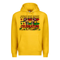 Lemon juneteenth celebrating black freedom Premium Hoodie - CowGirlArtShop