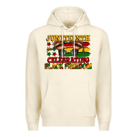 Sandshell juneteenth celebrating black freedom Premium Hoodie - CowGirlArtShop