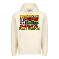 Tofu juneteenth celebrating black freedom Premium Hoodie - CowGirlArtShop