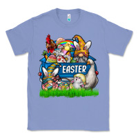 Colony Blue easter Classic Tee - CowhideDigitalArt