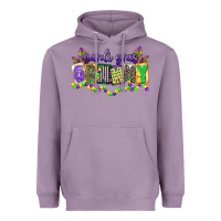 Lavender mardi gras grammy Heavyweight Hoodie - CowGirlArtShop