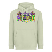 Matcha mardi gras grammy Heavyweight Hoodie - CowGirlArtShop