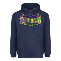 Navy mardi gras grammy Heavyweight Hoodie - CowGirlArtShop