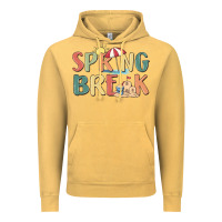 Vintage Mustard spring break Vintage Hoodie - MaliasSmallBusiness