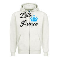 Oatmeal Heather Little Prince Zipper Hoodie - Bettercallsaul