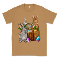 Toasted Coconut Bunnys carrots eggs with basket Easter Classic Tee - NancyCooperArtShop