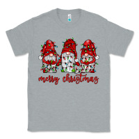 Heather Grey merry christmas gnome with christmas lights Classic Tee - JahusDesignShop