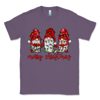 Lavender merry christmas gnome with christmas lights Classic Tee - JahusDesignShop