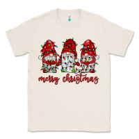 Merry Christmas Gnome With Christmas Lights Classic Tee | Teevron
