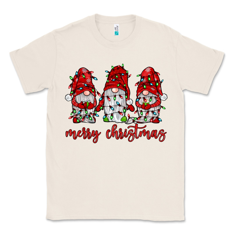 Merry Christmas Gnome With Christmas Lights Classic Tee by JahusDesignShop | Teevron
