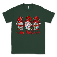 Sports Green merry christmas gnome with christmas lights Classic Tee - JahusDesignShop