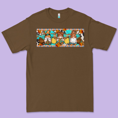 Fall Gnomes Premium Tee Designed By Artiststas