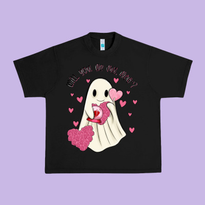 Will You Be My Boo Urban Heavy Tee Designed By Maliassmallbusiness