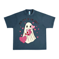 Midnight Navy will you be my boo Urban Heavy Tee - MaliasSmallBusiness