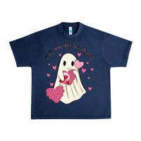 Navy will you be my boo Urban Heavy Tee - MaliasSmallBusiness