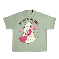 Oil Green will you be my boo Urban Heavy Tee - MaliasSmallBusiness