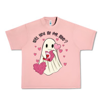 Salmon will you be my boo Urban Heavy Tee - MaliasSmallBusiness