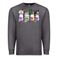 Charcoal Heather nurse medicine bottles Premium Sweatshirt - CowGirlArtShop