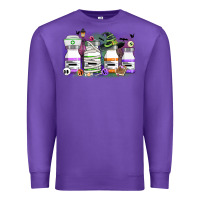 Purple nurse medicine bottles Premium Sweatshirt - CowGirlArtShop