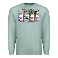 Seafoam nurse medicine bottles Premium Sweatshirt - CowGirlArtShop
