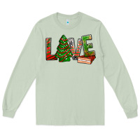 Matcha Love Christmas tree cake Long Sleeve Tee - NancyCooperArtShop