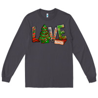 Smoke Love Christmas tree cake Long Sleeve Tee - NancyCooperArtShop