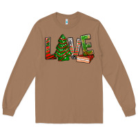 Toasted Coconut Love Christmas tree cake Long Sleeve Tee - NancyCooperArtShop