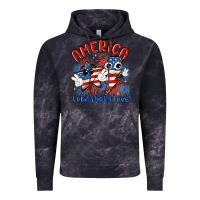 Cloud Black america land that i love Vintage Hoodie - MaliasSmallBusiness