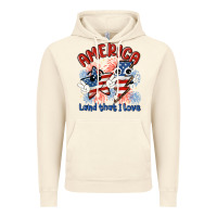 Vintage Artic america land that i love Vintage Hoodie - MaliasSmallBusiness