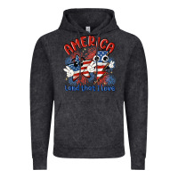 Vintage Black america land that i love Vintage Hoodie - MaliasSmallBusiness
