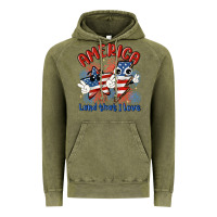 Vintage Olive america land that i love Vintage Hoodie - MaliasSmallBusiness