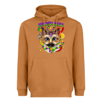 Meerkat meowdi gras mardi gras cat Heavyweight Hoodie - CowGirlArtShop