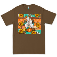 Cacao Goat family fall pumpkins gemstone Premium Tee - Artiststas
