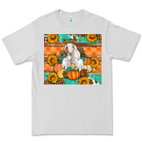Dove Grey Goat family fall pumpkins gemstone Premium Tee - Artiststas
