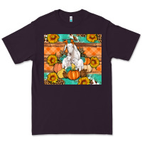 Plum Goat family fall pumpkins gemstone Premium Tee - Artiststas
