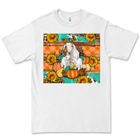 White Goat family fall pumpkins gemstone Premium Tee - Artiststas