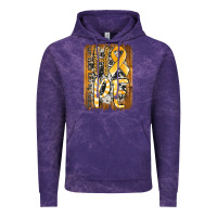 Cloud Purple finding the cure starts with hope childhood cancer awareness  with bac Vintage Hoodie - Jasminsmagicworld