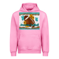 Fuchsia Pink american football and butterfly mousepad Urban Hoodie - BundleAndBundleShop