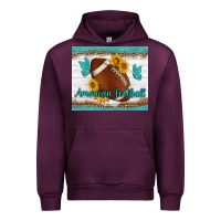 Mauve Wine american football and butterfly mousepad Urban Hoodie - BundleAndBundleShop