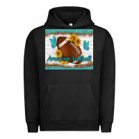 Pigment Black american football and butterfly mousepad Urban Hoodie - BundleAndBundleShop
