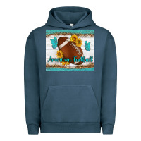 Pigment Midnight Navy american football and butterfly mousepad Urban Hoodie - BundleAndBundleShop
