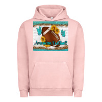 Pigment Salmon american football and butterfly mousepad Urban Hoodie - BundleAndBundleShop