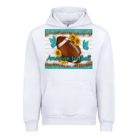 White american football and butterfly mousepad Urban Hoodie - BundleAndBundleShop