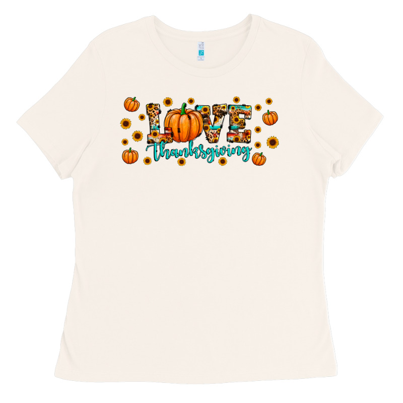 Love Thanksgiving Ladies Tee by JahusDesignShop | Teevron