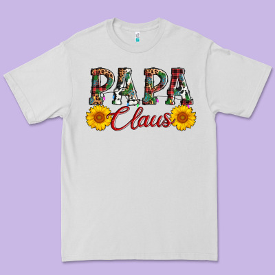 Papa Claus Premium Tee Designed By Adodesignshop