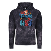 Cloud Black hooray for the usa Vintage Hoodie - MaliasSmallBusiness