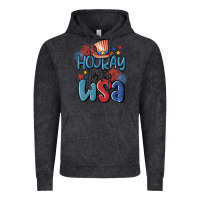 Vintage Black hooray for the usa Vintage Hoodie - MaliasSmallBusiness