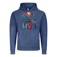 Vintage Denim hooray for the usa Vintage Hoodie - MaliasSmallBusiness